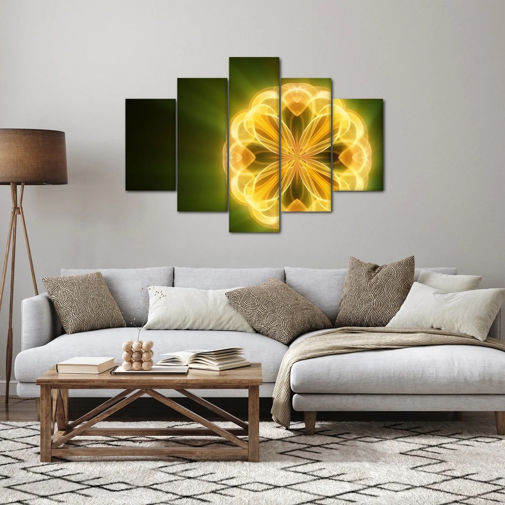 Sárga virág képe (150x105 cm)