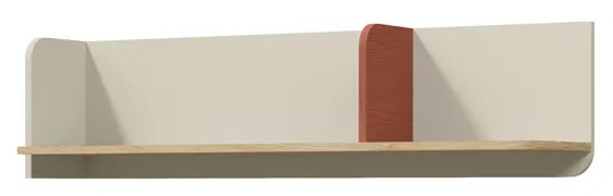 Falipolc Yoda 15 (világos bézs + olajozott tölgy + korall). 1087365