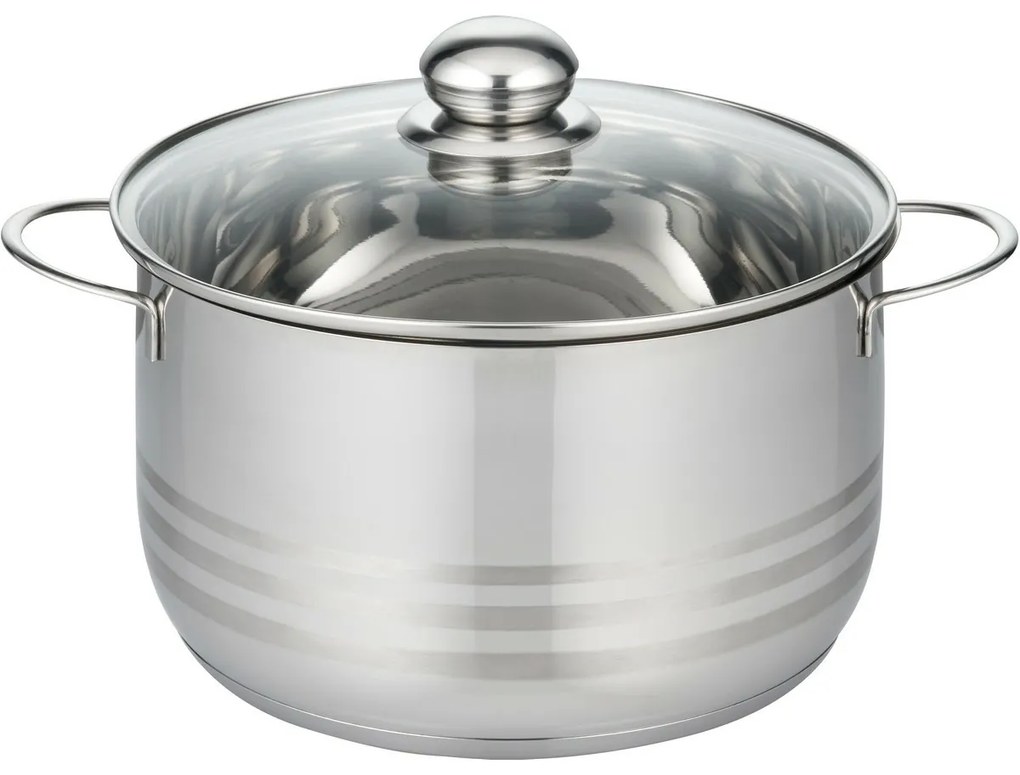 Elo 22220 Basic Rozsdamentes acél edény Brillant20 cm, 3,2 l, 3,2 l