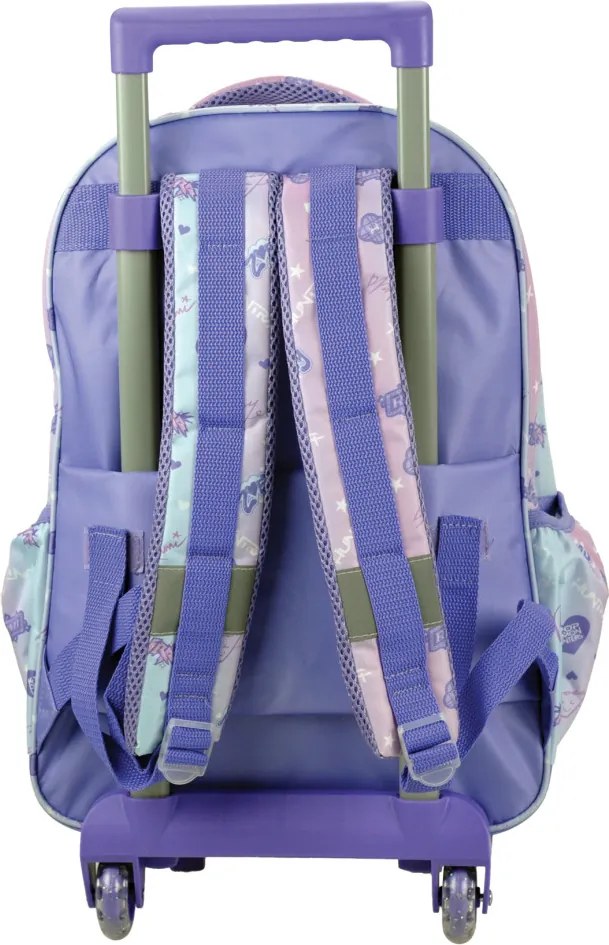 K-pop Démonvadászok Purple gurulós iskolatáska, táska 46 cm