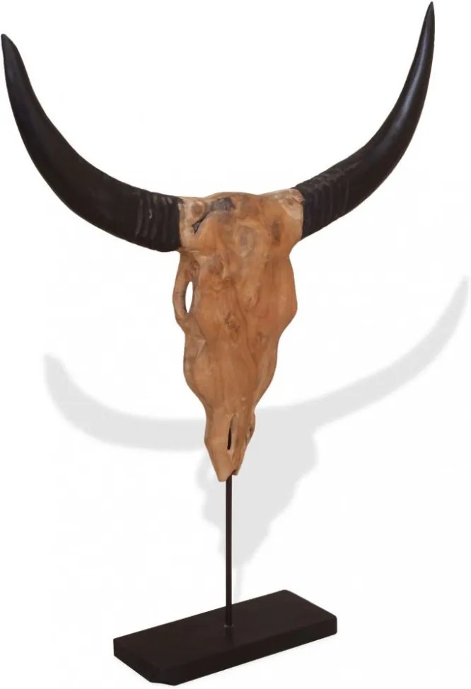 Bikakoponya szobor teak 66x15x88 cm