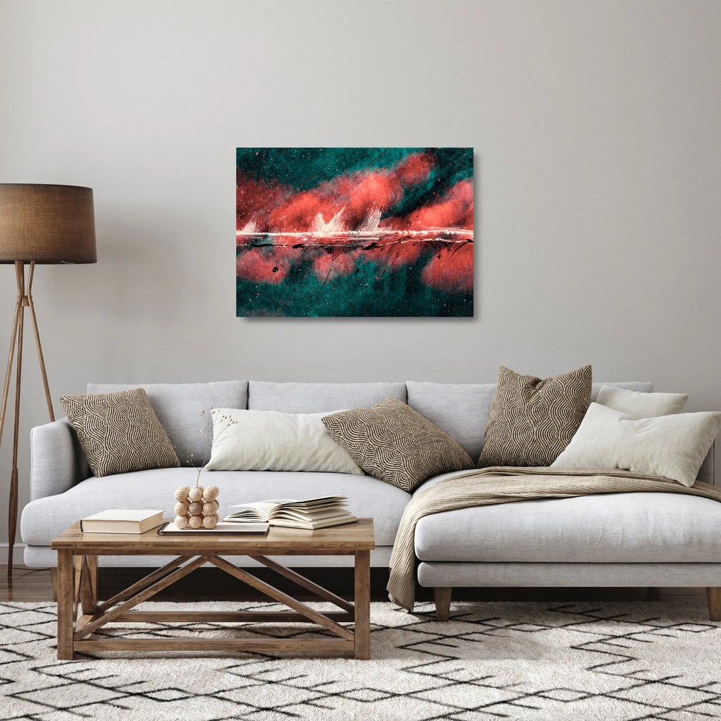 Kép - Robbanás a kerozinban (üvegen) (70x50 cm)