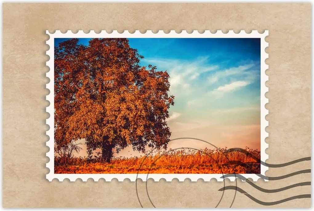 Poszterek 120x80 Őszi színek Tájkép