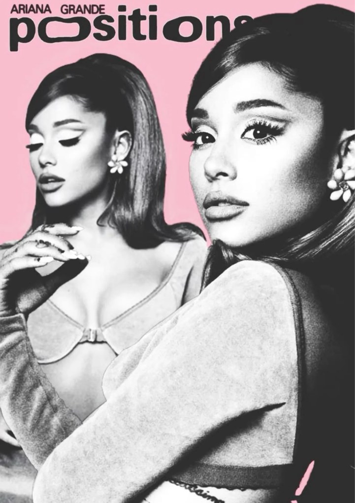 Poszter 21x30 cm A4 Ariana Grande