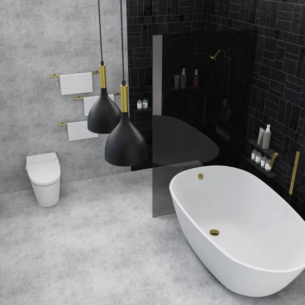 Csillár zsinóron NOAK 2xE27/15W/230V fekete/arany