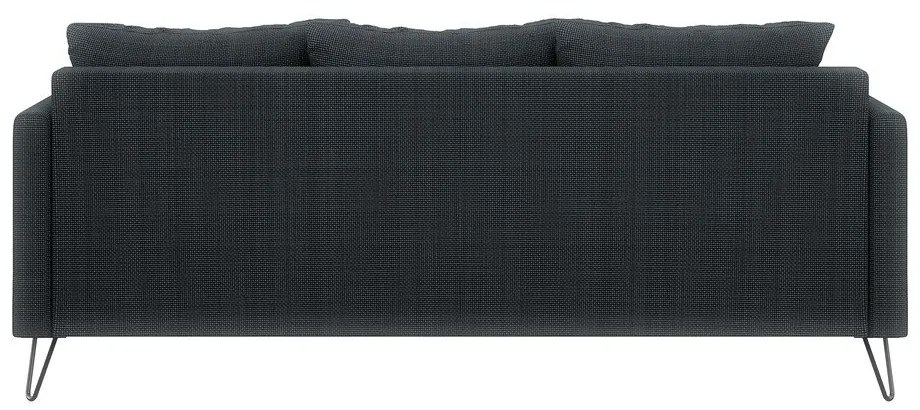 Sötétszürke zsenília kanapé 200 cm Freya – Ropez