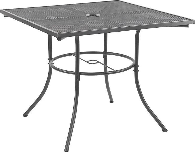 Melfi fém mesh kerti asztal 91,5x91,5x71 cm