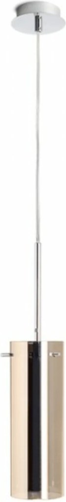 Rendl Sanssouci I függőlámpa rézüveg E27 230V 42W