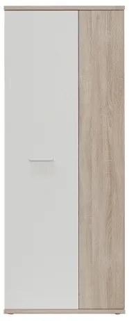 Komód/Cipőtartó SIMO sonoma tölgy/fehér