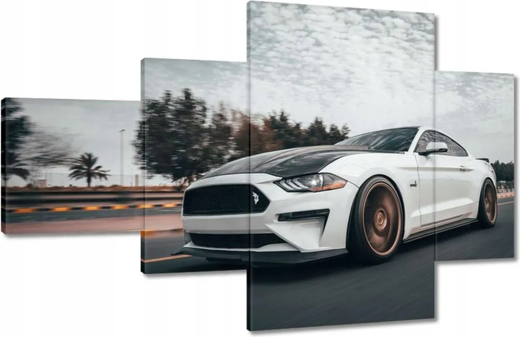 Képek 130x80 Fehér Ford Mustang Auto