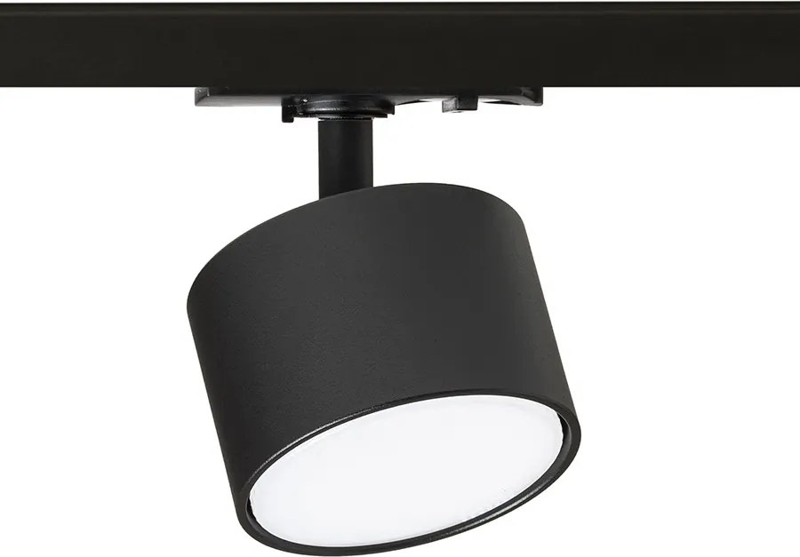 RENDL PIXEL egyáramkörös sínre fekete 230V LED GX53 7W