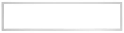 Brilagi - LED Fürdőszobai mennyezeti lámpa FRAME LED/40W/230V 120x30 cm IP44 fehér