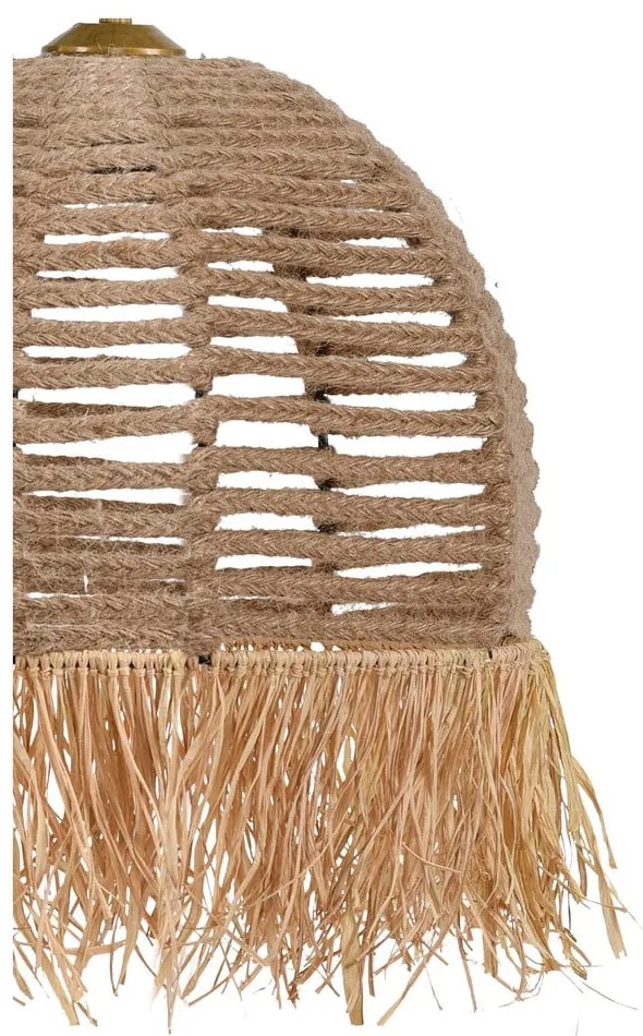 Világosbarna függőlámpa ø 30 cm – Opviq lights