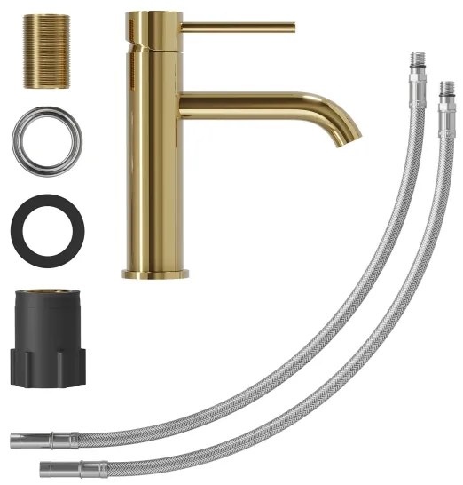 SOVANG mosdócsaptelep 18,3 cm, fényes sárgaréz