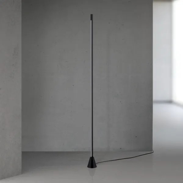 Orion- LED dimmelhető állólámpa mozgásérzékelővel SOJIE LED/26W/230V fekete