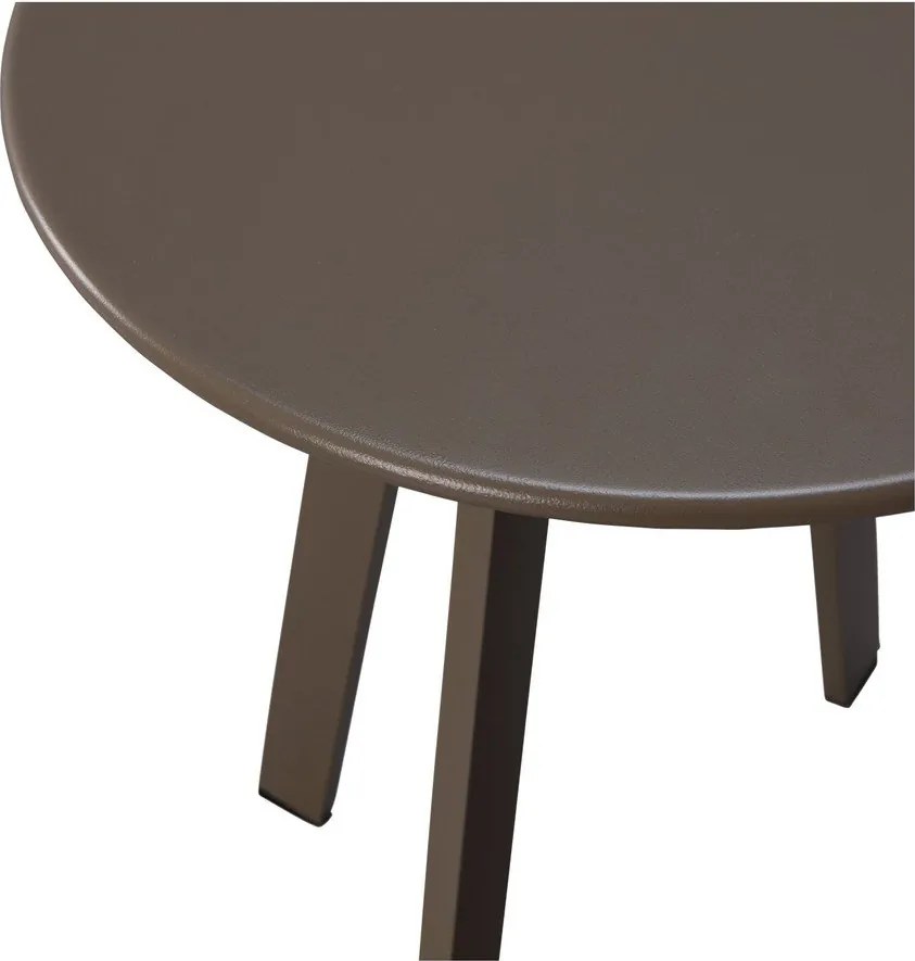 Fém kerek kerti kisasztal ø 40 cm Fer – WOOOD
