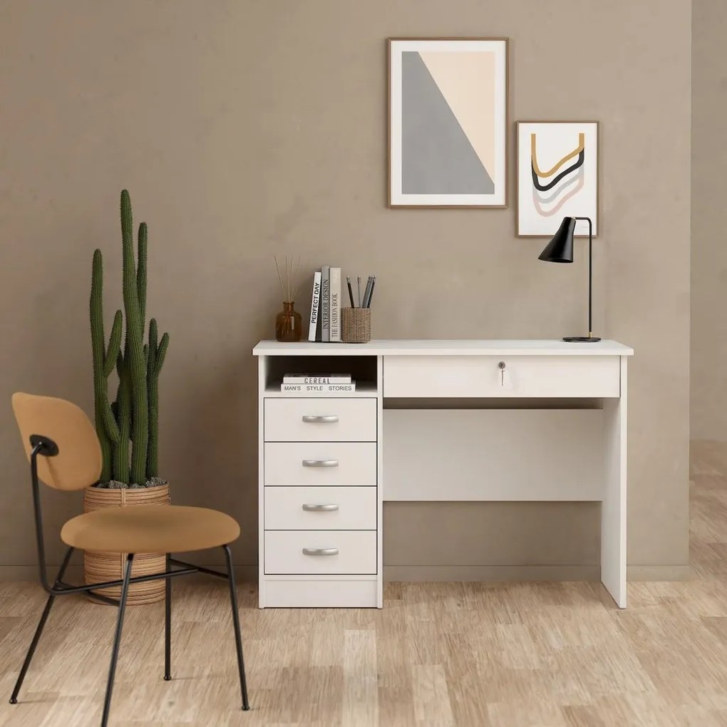 Felix III íróasztal, fehér