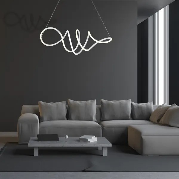 LED Csillár zsinóron LOCA LED/50W/230V