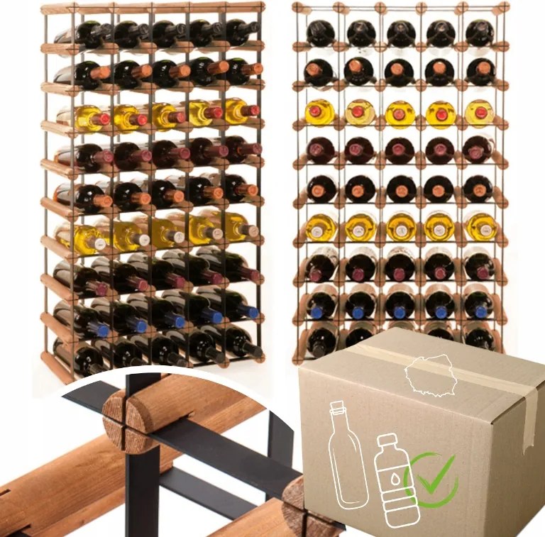 Bortartó állvány Pet palacktartó állvány bortartó állvány 45cipő Modern Öko Nagy