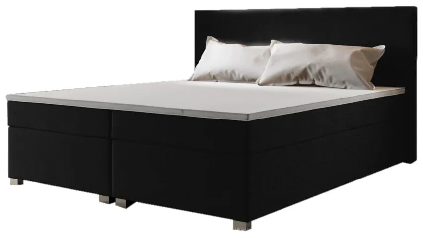 ISLAND Boxspring kárpitozott ágy - cosmic100 / 140x200 / felső matraccal