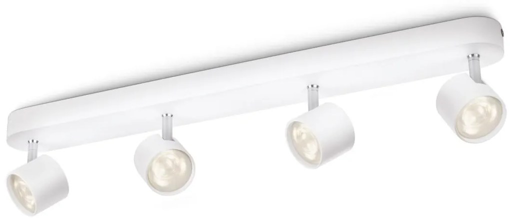 Philips 56244/31/16 - LED Szabályozható spotlámpa STAR 4xLED/3W/230V