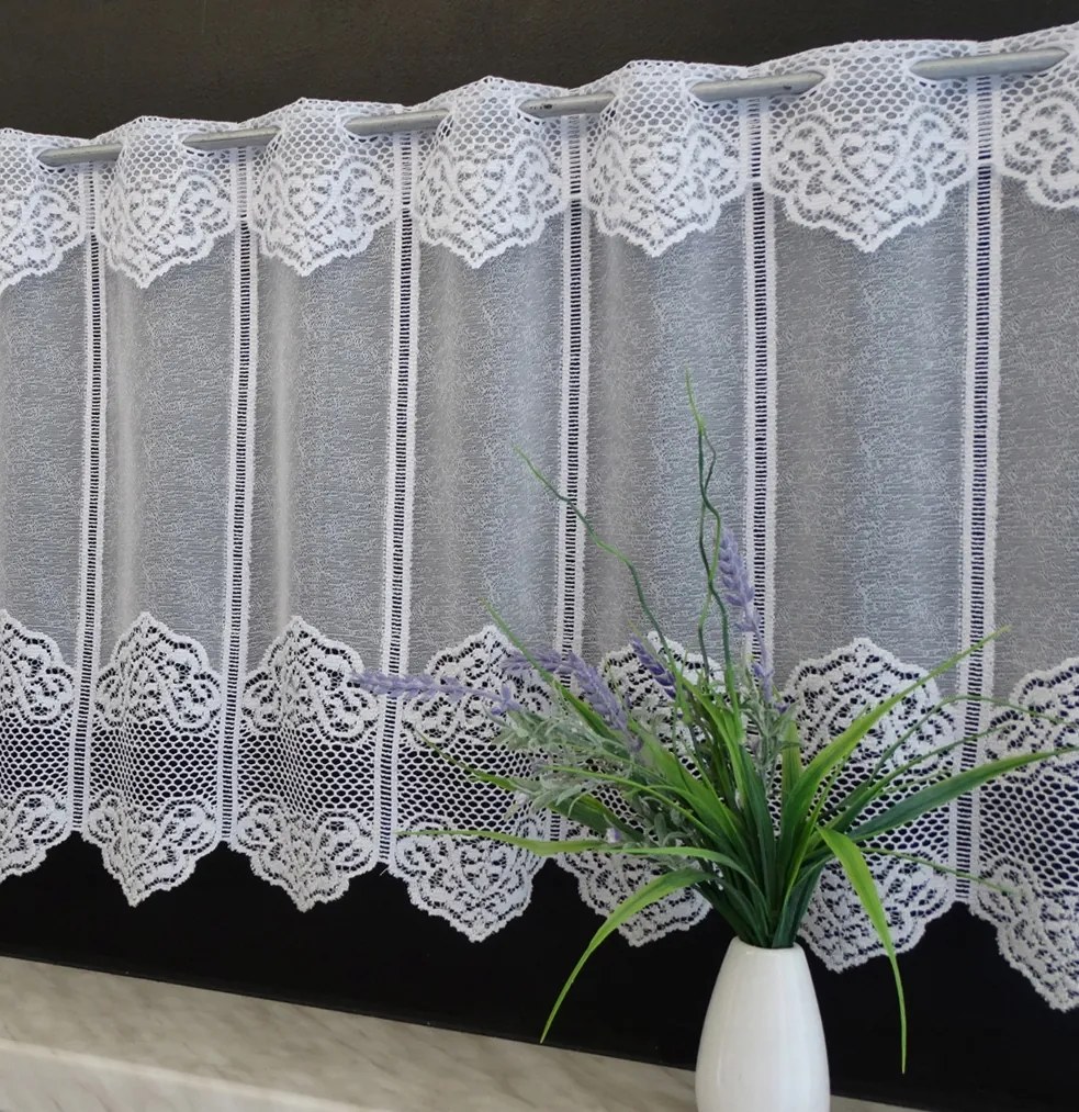 Mg Irigység panel jacquard fehér 35898 60cm lengyel
