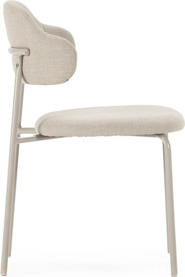 Krémszínű étkezőszék szett 4 db-os Adriel – Marckeric