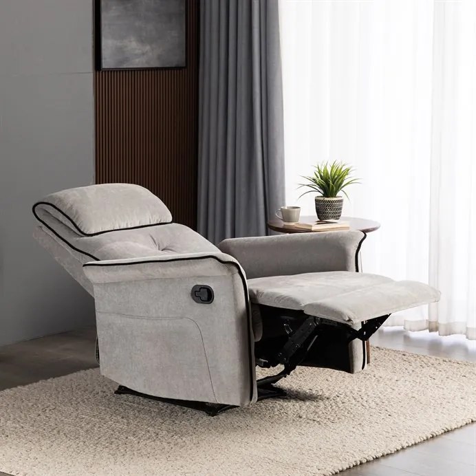 Barna Szövet Relax Fotel. TV-7054 LAN2