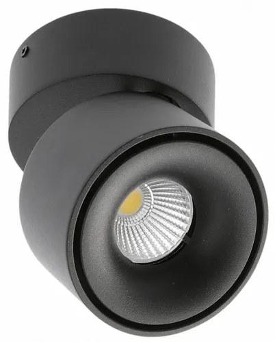 Lámpa Mennyezeti BIANCO, 8W, 680lm, AC220-240V, 50/60 Hz, PF>0,9, Ra≥80, IP20, IK06, 36°, 4000K, kör, fekete