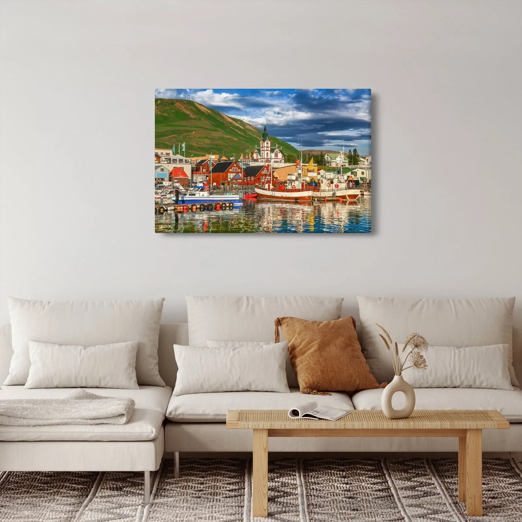 Kép - Húsavík (90x60 cm)