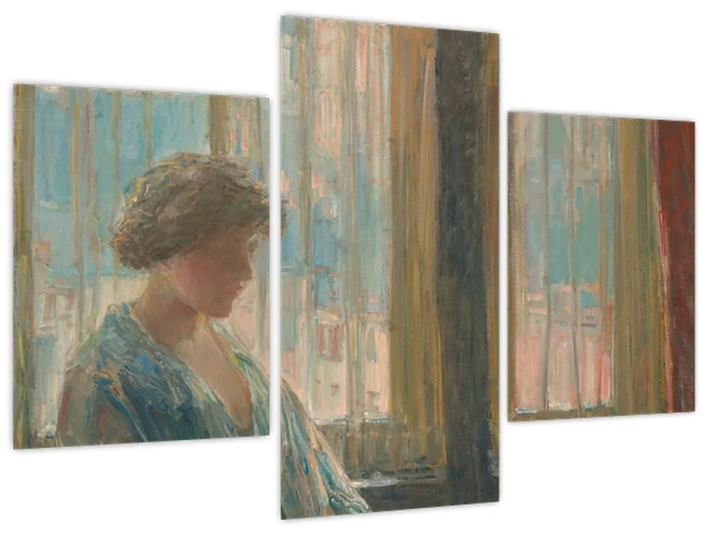 Kép - Childe Hassam, The New York Window, reprodukciók (90x60 cm)