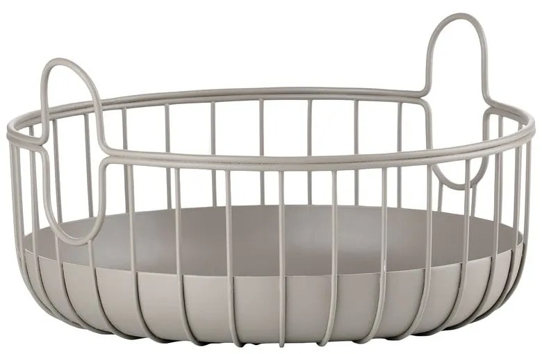 Fémhuzalos tárolókosár ø 22x8 cm Inu – Zone