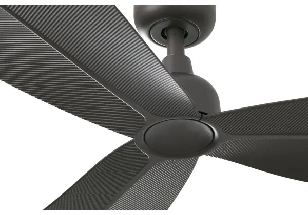 FARO 34301 - Mennyezeti ventilátor PALMA barna átm. 129 cm IP44 + távirányítás