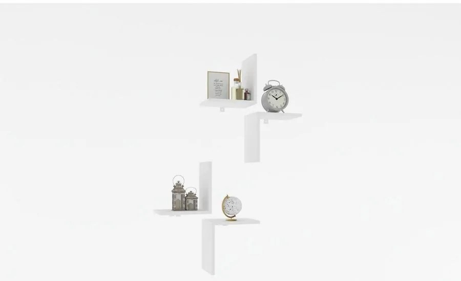 Fali polc Face - White