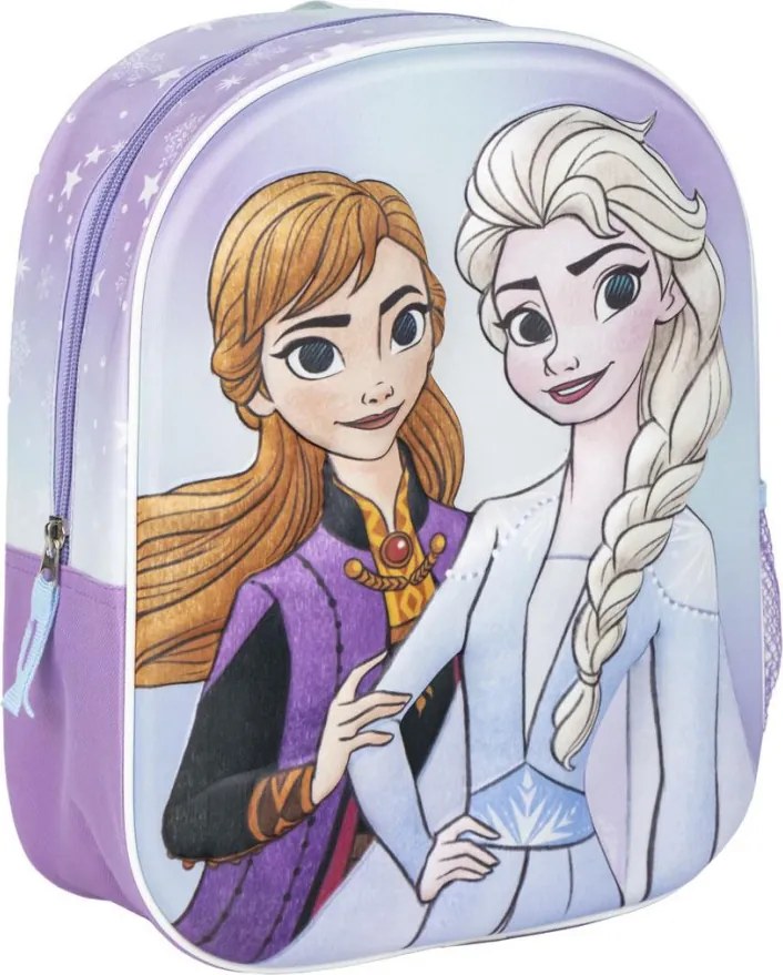 Disney Jégvarázs Sisters 3D hátizsák, táska 31 cm