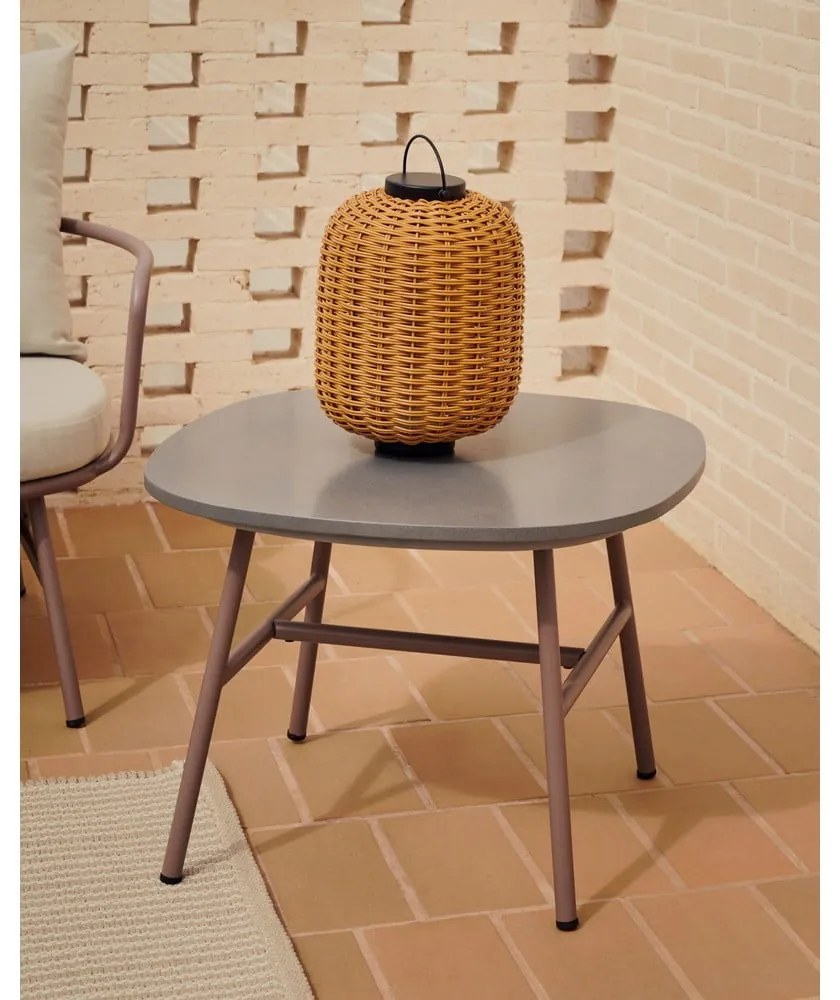 Natúr színű LED szabályozható asztali lámpa (magasság 37 cm) Saranella – Kave Home