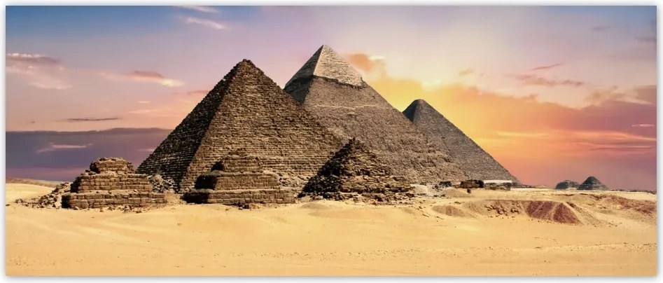Fotótapéta flizelina 250x104 Egyiptomi piramisok