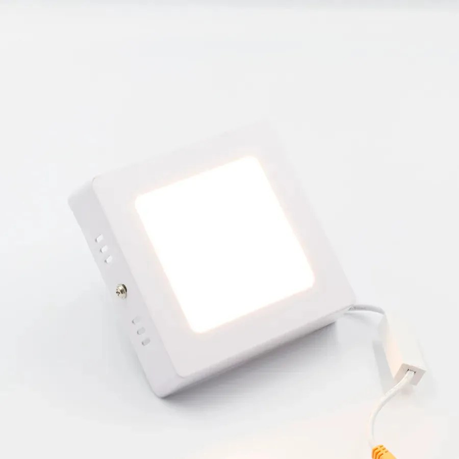 LED panel falon kívüli 6W / PSSF / SMD / 3000K - 4000K - 6000K / WH - LPL431