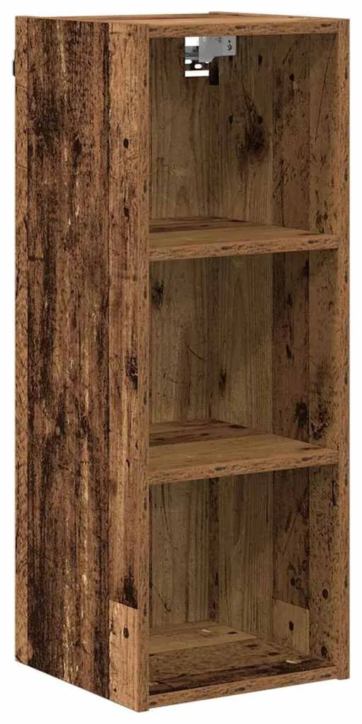Függő szekrény polcokkal Riga Öreg fa 30 x 29,5 x 80 cm Faanyag