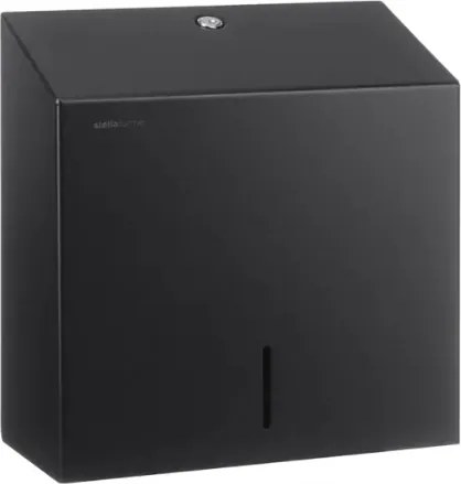 Stella Maxi összecsukható papírtörlő tartó matt fekete 30.201A-B