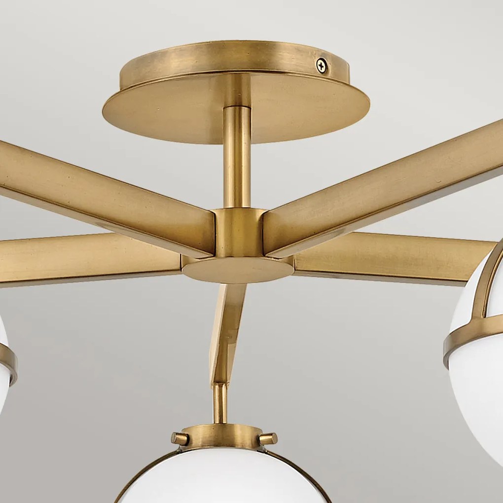 Hinkley Lighting Hollis HK-HOLLIS-5-O-HB Plafonlámpa 5x40 W/E14 ip44