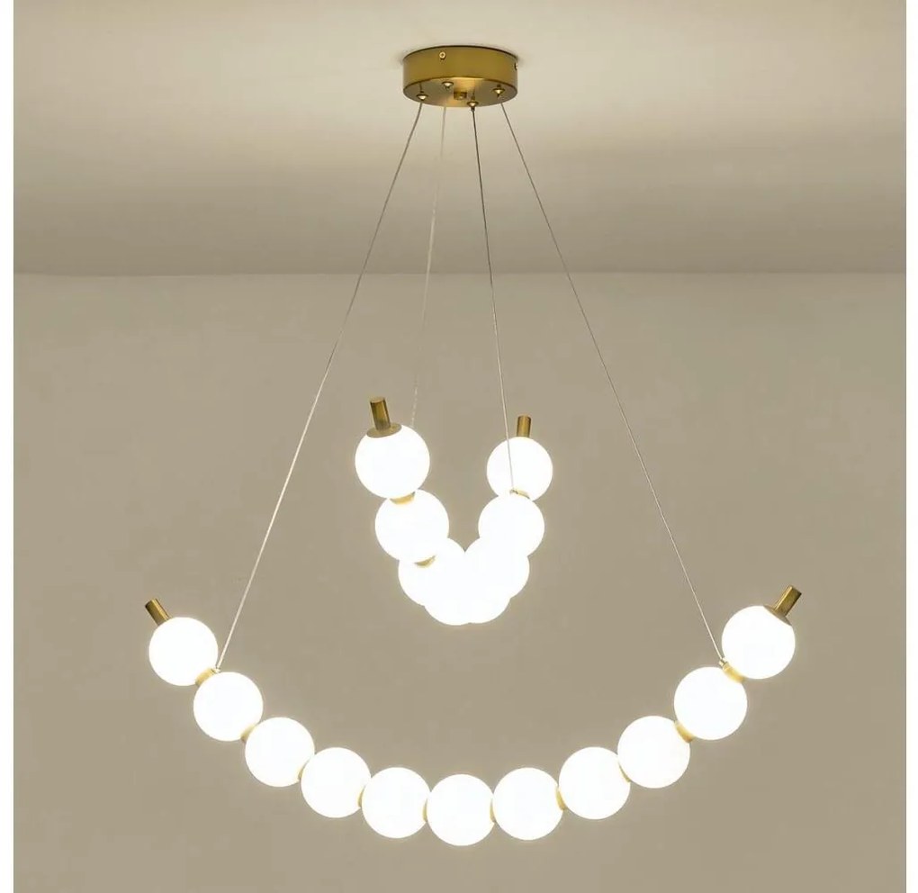 LED Csillár zsinóron LED/19W/230V 3000K