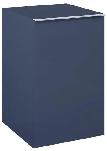 AREZZO design MONTEREY 40 cm-es oldalszekrény 1 ajtóval Matt kék színben