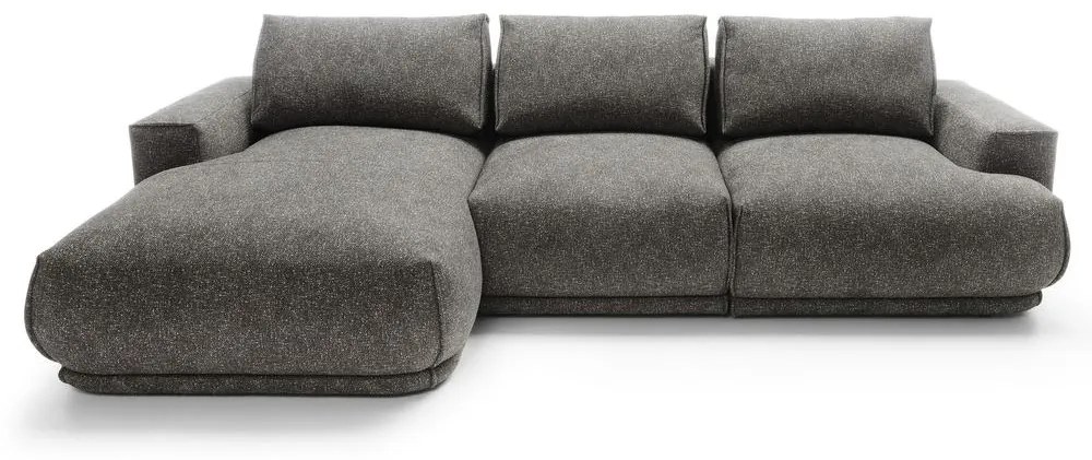 Sarokkanapé Dita (B) (szürke + fekete) . 1100315