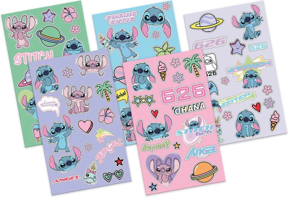 Disney Lilo és Stitch, A csillagkutya This World matrica szett 5 ív