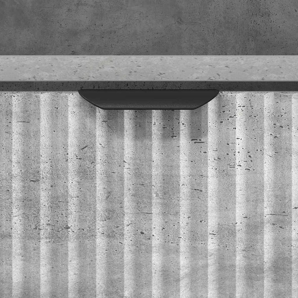 Éjjeli asztal fiókkal Beton szürke 49 x 36 x 61 cm Faanyag