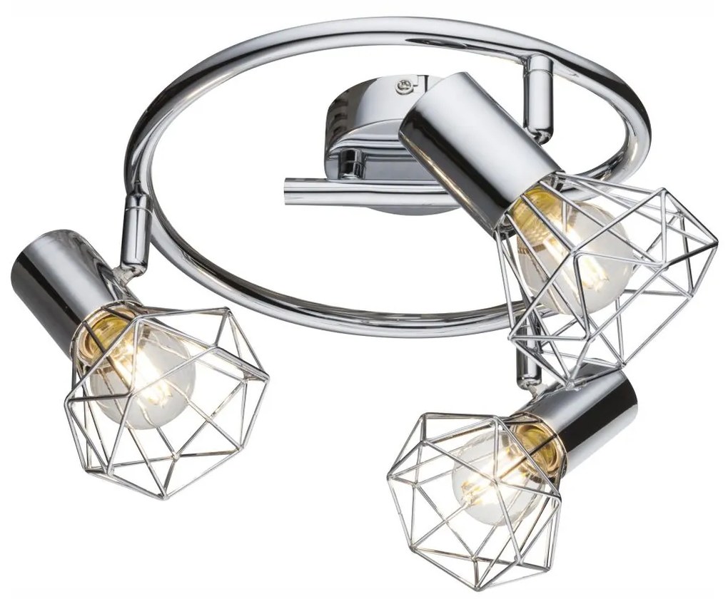 Globo 54802-3 - Spotlámpa XARA I 3xE14/40W/230V