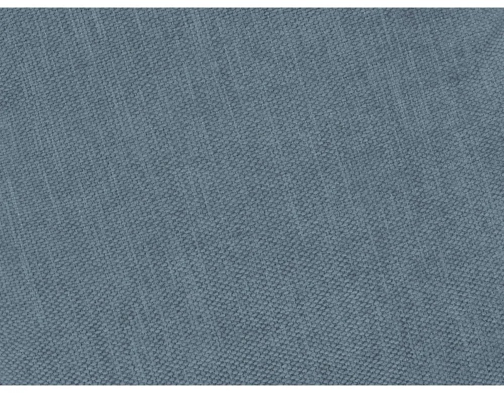 Kék kinyitható-tárolóhelyes sarokkanapé (bal oldali-heverő résszel) Fuji – Bobochic Paris