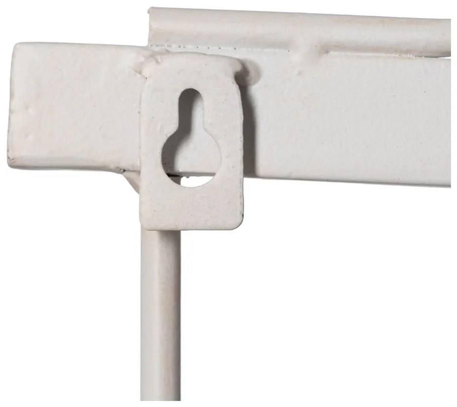 Fehér fém fali fogas Home – Ixia