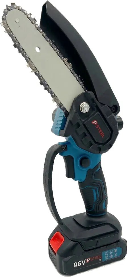PSteel Dupla Akkumulátoros Ágvágó Láncfűrész – 96V